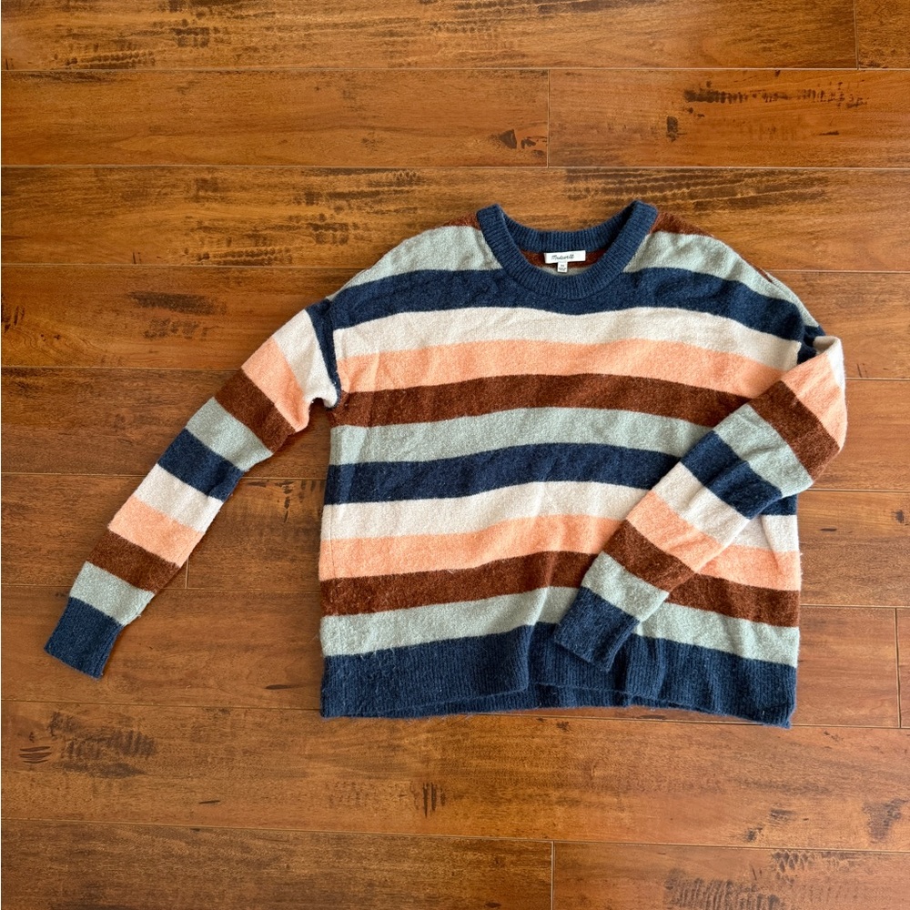 Madewell striped women’s sweater